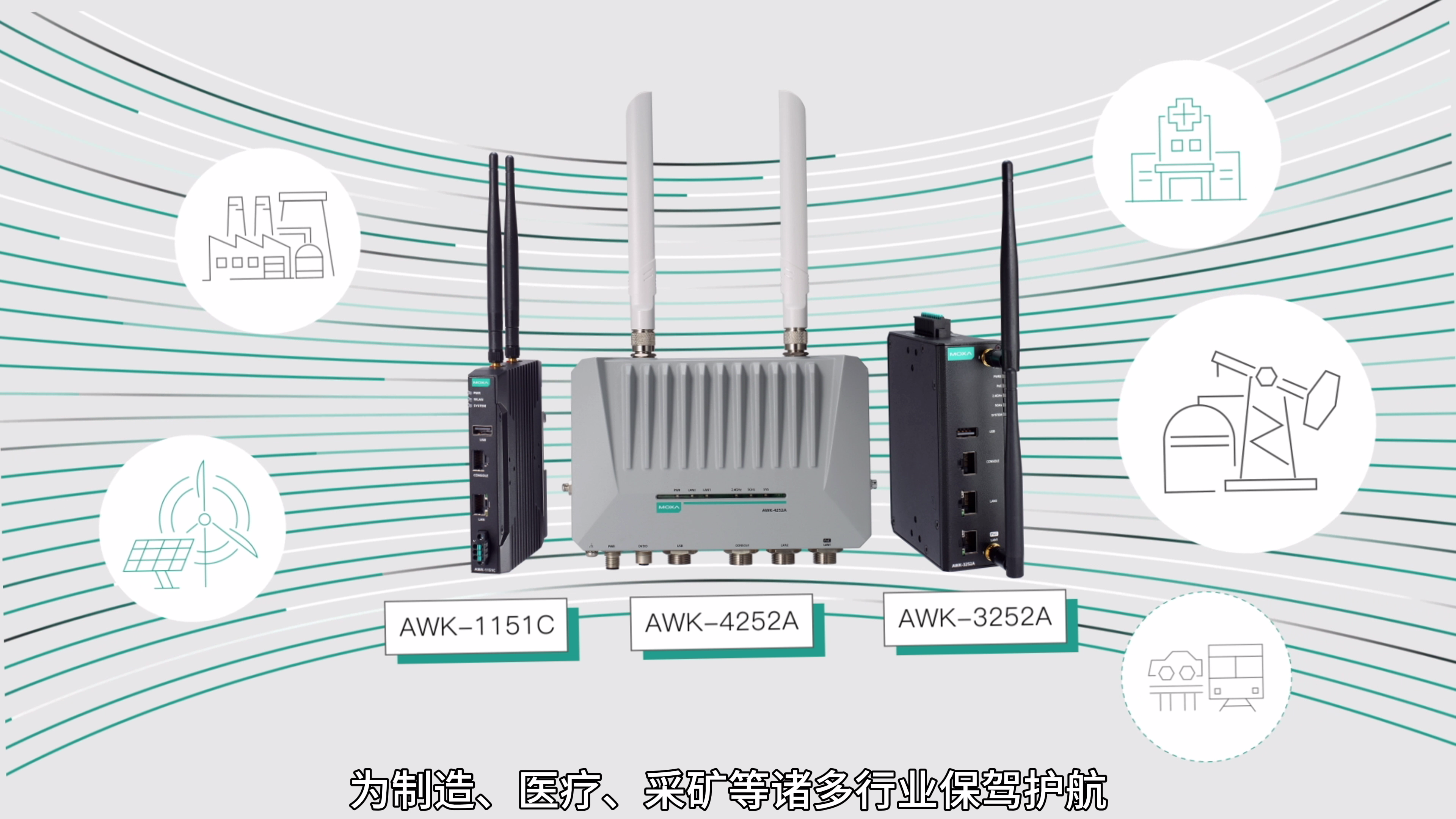 Moxa 工業(yè)無(wú)線，夠穩(wěn)夠靠譜！